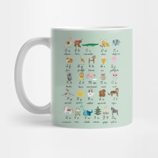 Alphabet Animals Mug